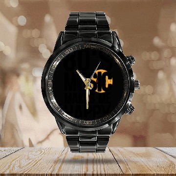 Discover 80s Music Makes Happy Music Lover Retro Musician Calendar Steel Band Watch