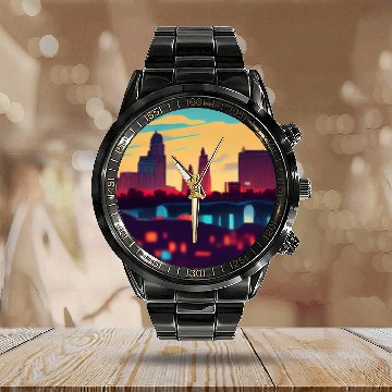 Discover Kansas City comics Calendar Steel Band Watch