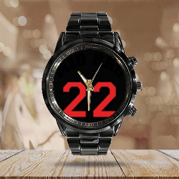Discover Mid Bro 2022 - Middle Brother Baby Birth Boy Calendar Steel Band Watch