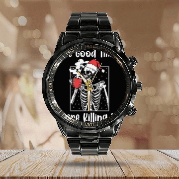 Discover The Good Times Sobriety Anniversary Recovery Sober Calendar Steel Band Watch
