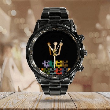 Discover Kindergarten Teacher Calendar Steel Band Watch, Preschool Teacher Calendar Steel Band Watch
