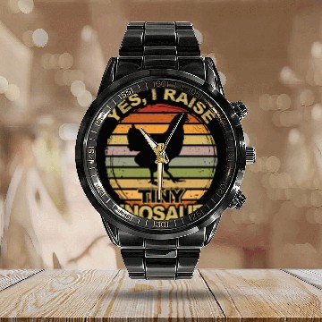 Discover Chickens Rooster Chicken Farmer Hen Poultry Cock Calendar Steel Band Watch