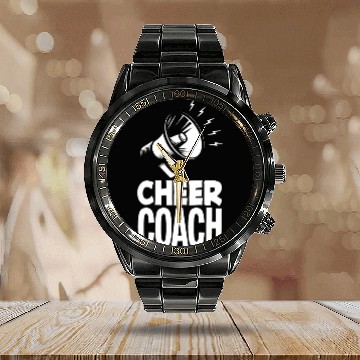 Discover Cheer Coach Cheerleading Coach Cheerleader Coach Calendar Steel Band Watch