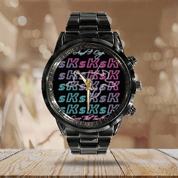 Discover Sksksk And I Oop Save Turtle Funny Memen Girls & W Calendar Steel Band Watch