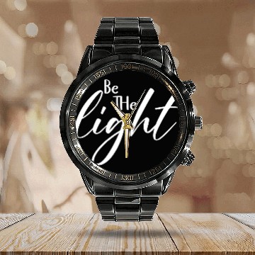 Discover be the light Calendar Steel Band Watch