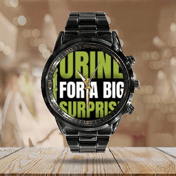 Discover Urine For A Big Surprise Vegetable Vegan Asparagus Calendar Steel Band Watch