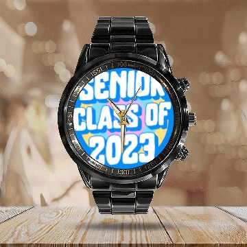 Discover Graduation Calendar Steel Band Watch, Senior Class Of 2023 Gift End