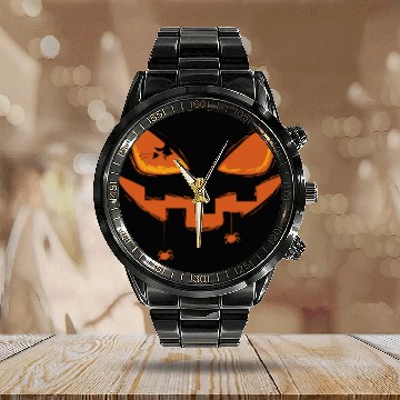 Discover SWEET HALLOWEEN 3 Calendar Steel Band Watch