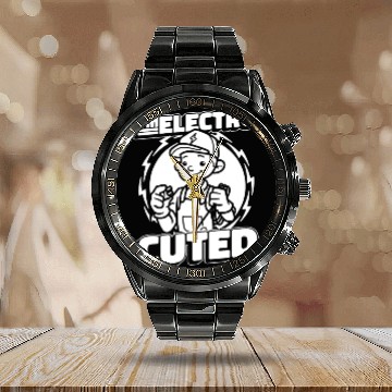 Discover Electrician Construction Electrician Calendar Steel Band Watch