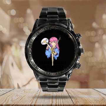 Discover Always Be Yourself Gamer Calendar Steel Band Watch