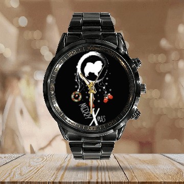Discover dog dreamcatcher Christmas Chow Chow Calendar Steel Band Watch
