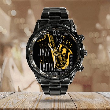 Discover Novelty Music Mainstreams Ragtime Song Tone Calendar Steel Band Watch