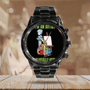 Discover Artist Painting Painter Art Paint Art Teacher Calendar Steel Band Watch