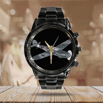 Discover War-fighter jet plane War-fighter jet plane inspir Calendar Steel Band Watch