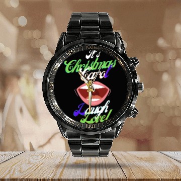 Discover Christmas Carol Gift And T- Calendar Steel Band Watch Shop Now.
