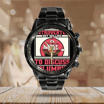 Discover Columbus Day 1492 Calendar Steel Band Watch