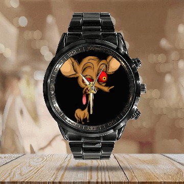 Discover Funny Brown Dog Owners Pet Lover Gift Ideas Calendar Steel Band Watch