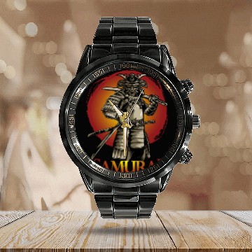 Discover SAMURAI 4500x5400 Calendar Steel Band Watch
