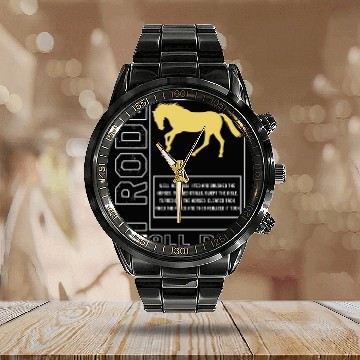 Discover Cowboy Calendar Steel Band Watch, I Rode All Day Funny Definition Calendar Steel Band Watch