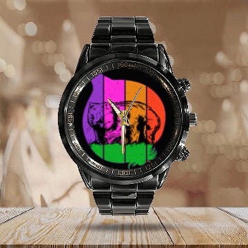 Discover Wombat Onion - Wombat Onion Calendar Steel Band Watch