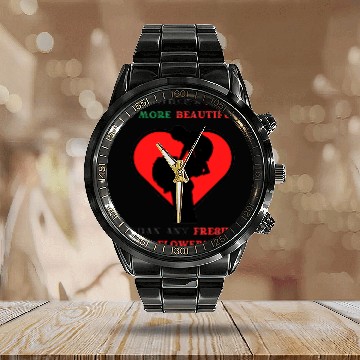 Discover happy mothers day Calendar Steel Band Watch