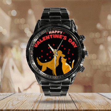 Discover valentine s day Calendar Steel Band Watch
