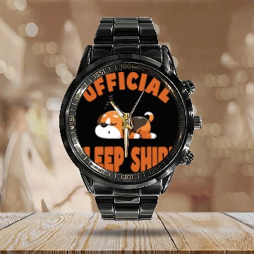 Discover Good night Calendar Steel Band Watch