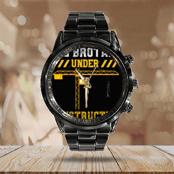 Discover Big Brother Under Construction Calendar Steel Band Watch
