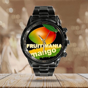 Discover FRUIT MANIA MANGO Calendar Steel Band Watch