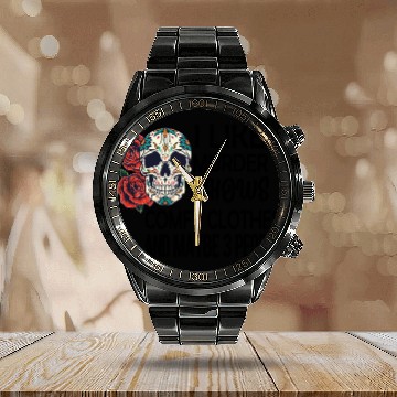 Discover I Like Murder Shows Comfy Clothes And Maybe 3 Calendar Steel Band Watch