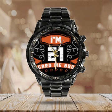 Discover I'm 21 Card Me Bro 21 Years Old 21st Birthday Calendar Steel Band Watch