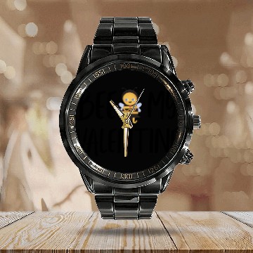 Discover Bee My Valentine1872 Calendar Steel Band Watch