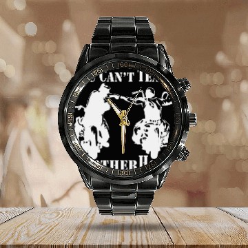Discover You Can’t Teach Brotherhood Biker ©WhiteTigerLLC. Calendar Steel Band Watch
