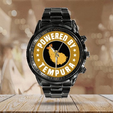 Discover Powered By Tempura Calendar Steel Band Watch