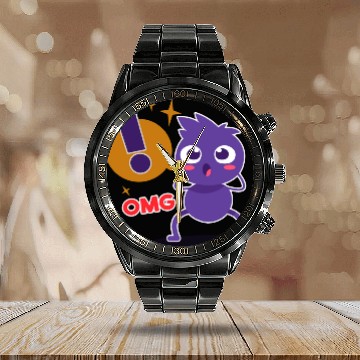 Discover Omg Ant Calendar Steel Band Watch