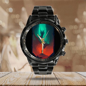 Discover Lonely Journey Calendar Steel Band Watch