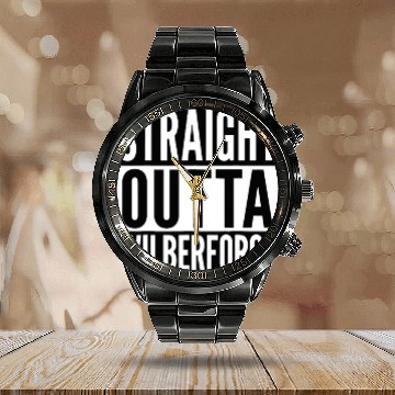 Discover Wilberforce Straight Outta College University Alum Calendar Steel Band Watch
