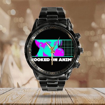 Discover Hooked on Anime Japanese Kawaii Japan Cute Anime L Calendar Steel Band Watch