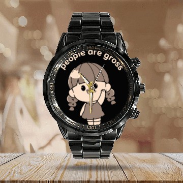 Discover Ew People Calendar Steel Band Watch