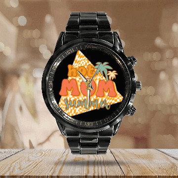 Discover Hot mom summer Calendar Steel Band Watch