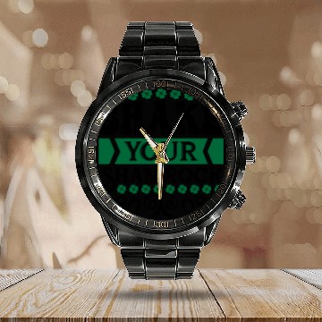 Discover shake your shamrock Calendar Steel Band Watch