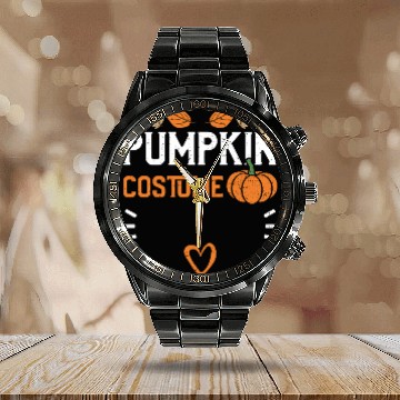 Discover Pumpkin Costume - Pumpkin Calendar Steel Band Watch
