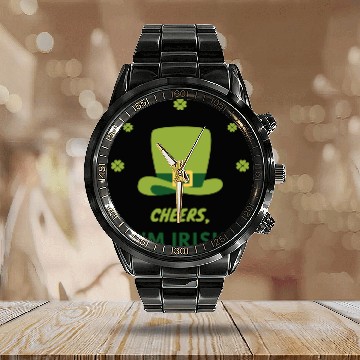 Discover St Patricks Day | Saint Patricks Day Calendar Steel Band Watch