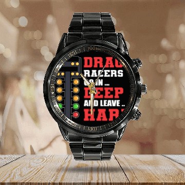 Discover Drag Racers Drag Racing Drag Race Sport Calendar Steel Band Watch