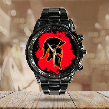 Discover sparta blood Calendar Steel Band Watch