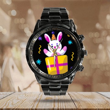 Discover surprise box Calendar Steel Band Watch