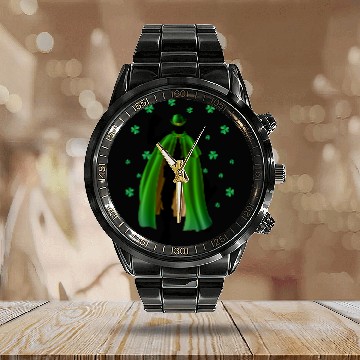 Discover Saint Patrick Day Dance Calendar Steel Band Watch