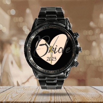 Discover Bride 2023 bachelorette party Calendar Steel Band Watch