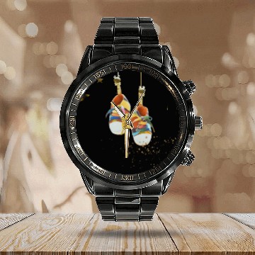 Discover Girl be yourself Calendar Steel Band Watch