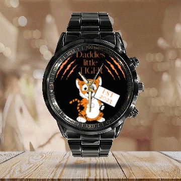 Discover Little Tiger 2023 Calendar Steel Band Watch